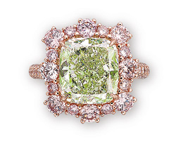 6.13 carat Fancy Intense Green diamond-1