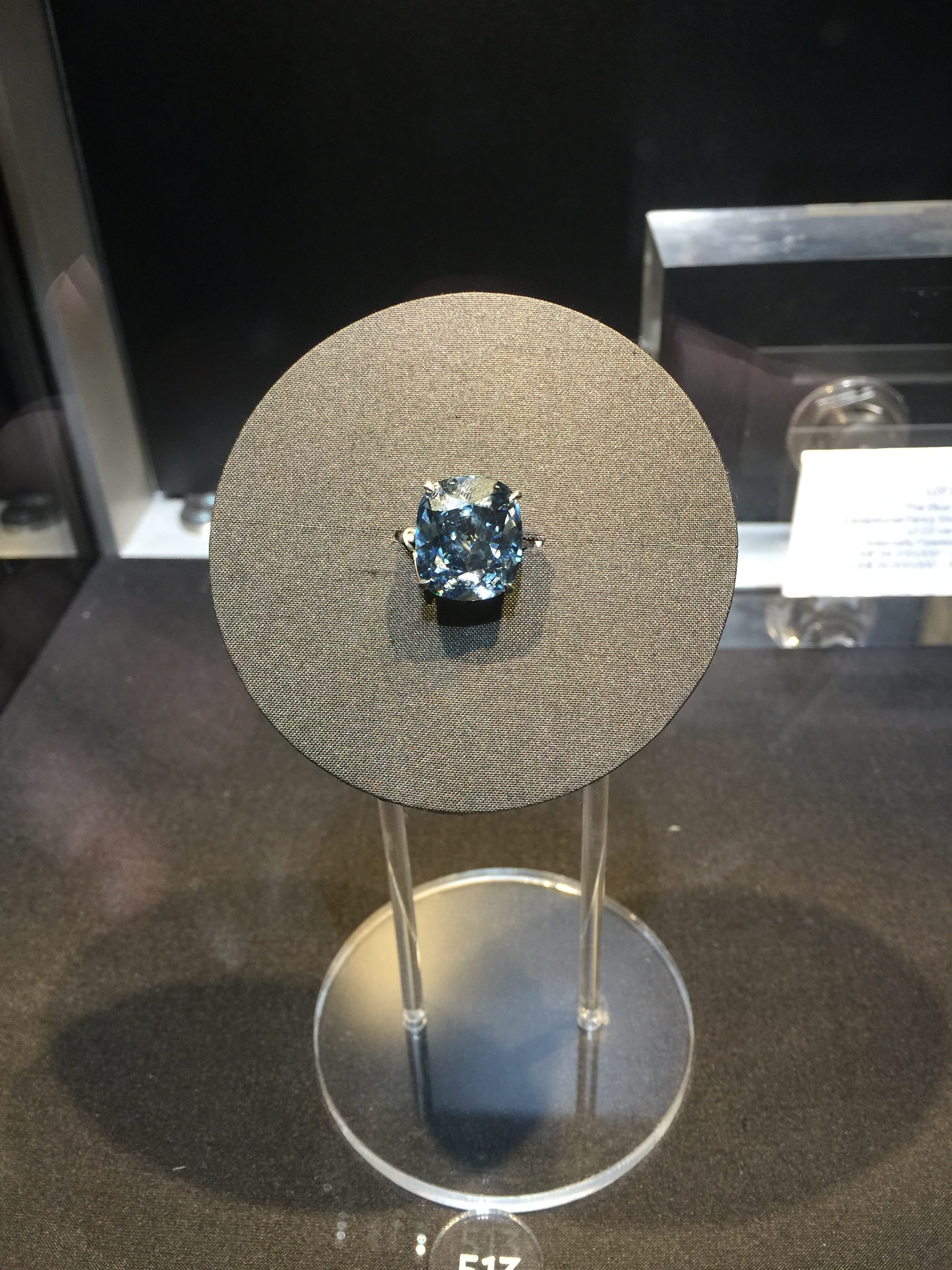 12.03 carat Blue Moon Of Josephine Diamond